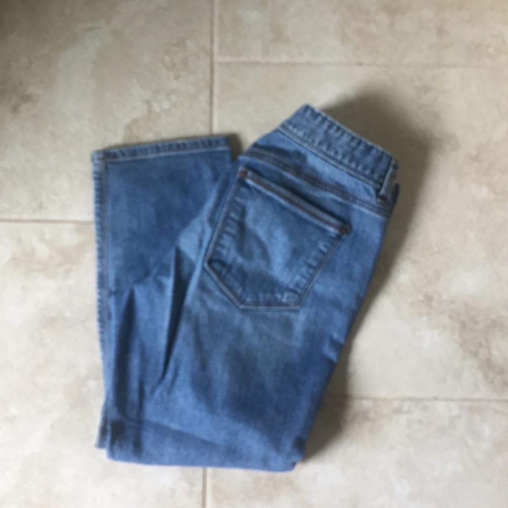 Ann Taylor Loft Denim Capris - Picture 2 of 5
